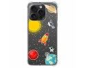 Funda Silicona Antigolpes compatible con IPhone 15 Pro Max (6.7) diseño Espacio Dibujos