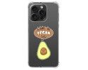 Funda Silicona Antigolpes compatible con IPhone 15 Pro Max (6.7) diseño Vegan Life Dibujos