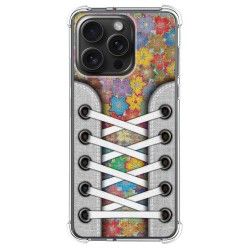 Funda Silicona Antigolpes compatible con IPhone 15 Pro Max (6.7) diseño Zapatillas 05 Dibujos