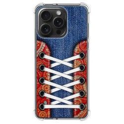 Funda Silicona Antigolpes compatible con IPhone 15 Pro Max (6.7) diseño Zapatillas 11 Dibujos
