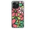 Funda Silicona Antigolpes compatible con IPhone 15 Pro Max (6.7) diseño Flores 02 Dibujos