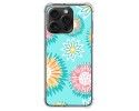 Funda Silicona Antigolpes compatible con IPhone 15 Pro Max (6.7) diseño Flores 05 Dibujos