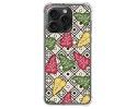 Funda Silicona Antigolpes compatible con IPhone 15 Pro Max (6.7) diseño Flores 11 Dibujos