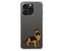 Funda Silicona Antigolpes compatible con IPhone 15 Pro Max (6.7) diseño Perros 03 Dibujos