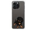 Funda Silicona Antigolpes compatible con IPhone 15 Pro Max (6.7) diseño Perros 04 Dibujos