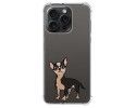 Funda Silicona Antigolpes compatible con IPhone 15 Pro Max (6.7) diseño Perros 05 Dibujos