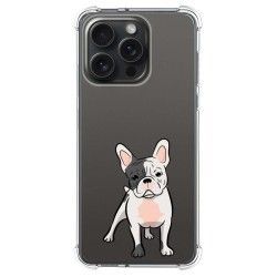 Funda Silicona Antigolpes compatible con IPhone 15 Pro Max (6.7) diseño Perros 06 Dibujos