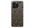 Funda Silicona Antigolpes compatible con IPhone 15 Pro Max (6.7) diseño Perros 09 Dibujos