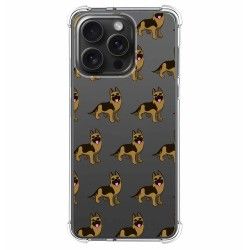 Funda Silicona Antigolpes compatible con IPhone 15 Pro Max (6.7) diseño Perros 09 Dibujos
