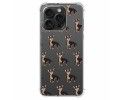 Funda Silicona Antigolpes compatible con IPhone 15 Pro Max (6.7) diseño Perros 11 Dibujos
