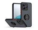 Funda Mate con Borde Negro y Anillo Giratorio 360 para Realme C53