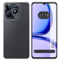 Funda Silicona Gel TPU Transparente para Realme C53
