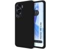 Funda Silicona Líquida Ultra Suave para Huawei Honor 90 5G color Negra