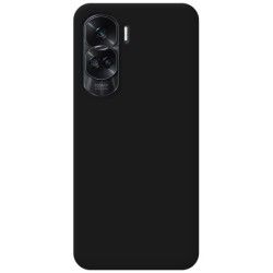 Funda Silicona Líquida Ultra Suave para Huawei Honor 90 5G color Negra 2
