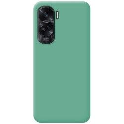 Funda Silicona Líquida Ultra Suave para Huawei Honor 90 5G color Verde 2
