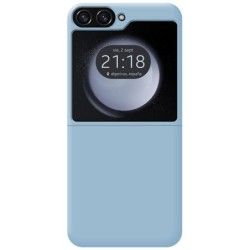 Funda Silicona Líquida Ultra Suave para Samsung Galaxy Z Flip 5 5G color Azul 2