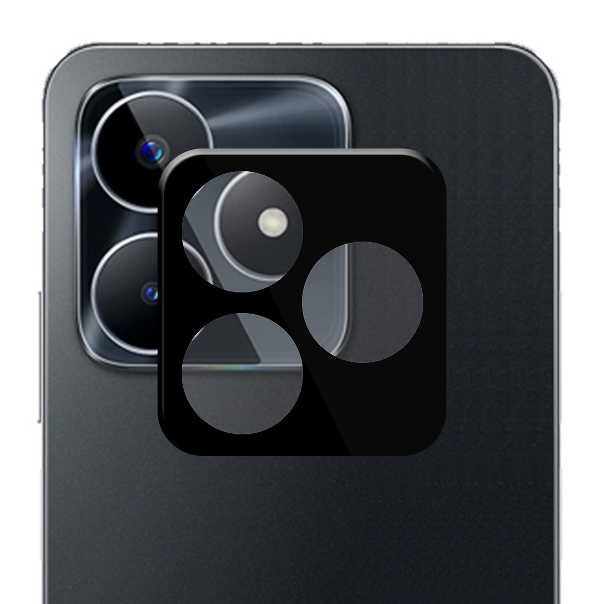 Protector Cristal Templado Cámara Trasera para Realme C53 Vidrio