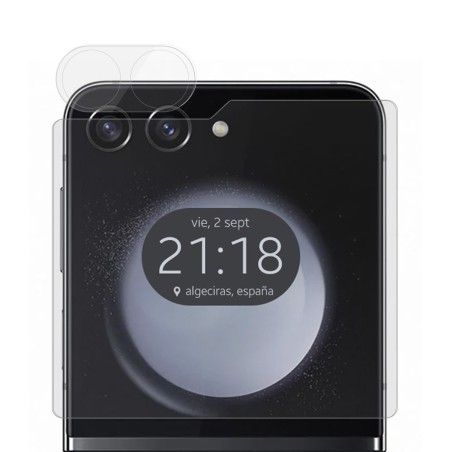 Protector Cristal Templado Cámara Trasera para Samsung Galaxy Z Flip 5 5G Vidrio