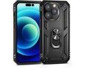 Funda Tough Armor con Anillo Giratorio Negra para Iphone 15 Pro (6.1)