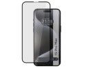Protector Cristal Templado Completo 5D Full Glue Negro para Iphone 15 Pro Max (6.7) Vidrio