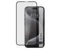 Protector Cristal Templado Completo 5D Full Glue Negro para Iphone 15 Pro (6.1) Vidrio