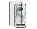 Protector Cristal Templado Completo 5D Full Glue Negro para Iphone 15 (6.1) Vidrio