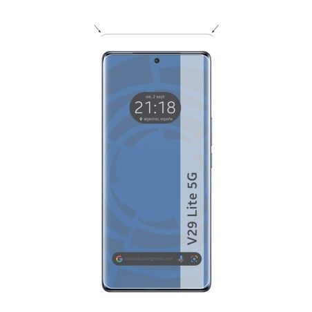Protector Cristal Templado Completo Curvo UV Full Glue para Vivo V29 Lite 5G