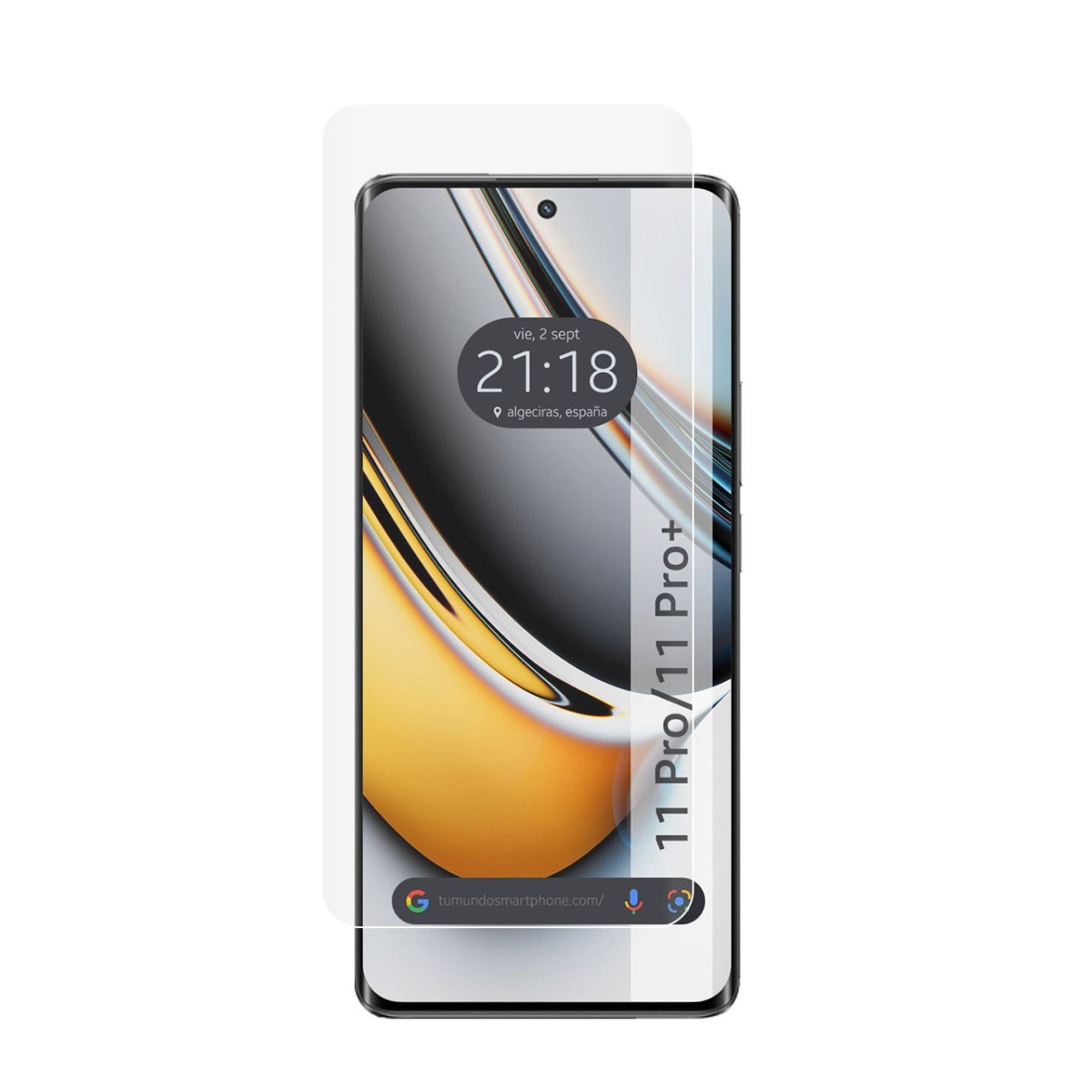 Protector Cristal Templado Completo Curvo UV Full Glue para Realme 11 Pro / 11 Pro+ Plus 5G