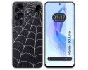 Funda Silicona Transparente para Huawei Honor 90 Lite 5G diseño Araña Dibujos