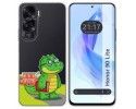 Funda Silicona Transparente para Huawei Honor 90 Lite 5G diseño Coco Dibujos