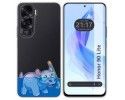 Funda Silicona Transparente para Huawei Honor 90 Lite 5G diseño Hipo Dibujos