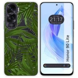 Funda Silicona Transparente para Huawei Honor 90 Lite 5G diseño Jungla Dibujos