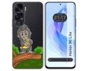 Funda Silicona Transparente para Huawei Honor 90 Lite 5G diseño Mono Dibujos