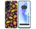 Funda Silicona Transparente para Huawei Honor 90 Lite 5G diseño Otoño Dibujos