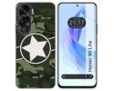 Funda Silicona para Huawei Honor 90 Lite 5G diseño Camuflaje 01 Dibujos