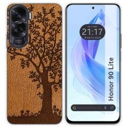 Funda Silicona para Huawei Honor 90 Lite 5G diseño Cuero 03 Dibujos