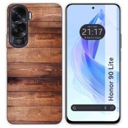 Funda Silicona para Huawei Honor 90 Lite 5G diseño Madera 02 Dibujos