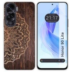 Funda Silicona para Huawei Honor 90 Lite 5G diseño Madera 06 Dibujos