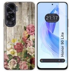 Funda Silicona para Huawei Honor 90 Lite 5G diseño Madera 08 Dibujos