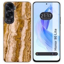 Funda Silicona para Huawei Honor 90 Lite 5G diseño Mármol 10 Dibujos