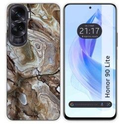 Funda Silicona para Huawei Honor 90 Lite 5G diseño Mármol 14 Dibujos