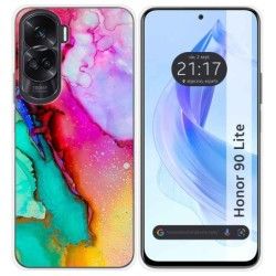 Funda Silicona para Huawei Honor 90 Lite 5G diseño Mármol 15 Dibujos