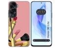 Funda Silicona para Huawei Honor 90 Lite 5G diseño Brochas Dibujos