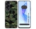 Funda Silicona para Huawei Honor 90 Lite 5G diseño Camuflaje Dibujos