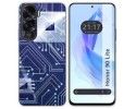 Funda Silicona para Huawei Honor 90 Lite 5G diseño Circuito Dibujos