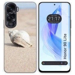 Funda Silicona para Huawei Honor 90 Lite 5G diseño Concha Dibujos