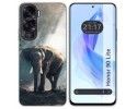 Funda Silicona para Huawei Honor 90 Lite 5G diseño Elefante Dibujos
