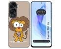 Funda Silicona para Huawei Honor 90 Lite 5G diseño Leon Dibujos
