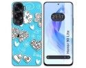 Funda Silicona para Huawei Honor 90 Lite 5G diseño Mariposas Dibujos