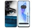 Funda Silicona para Huawei Honor 90 Lite 5G diseño Ojo Dibujos